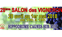 Salon des vins - Cagnes sur Mer Mai 2018