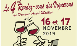 Le 4ème Rendez-vous des vignerons au Domaine André Mathieu