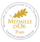 Concours Général Agricole Paris 2020 : Médaille d'Or !