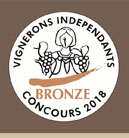 Vignerons indépendants - Médaille de bronze